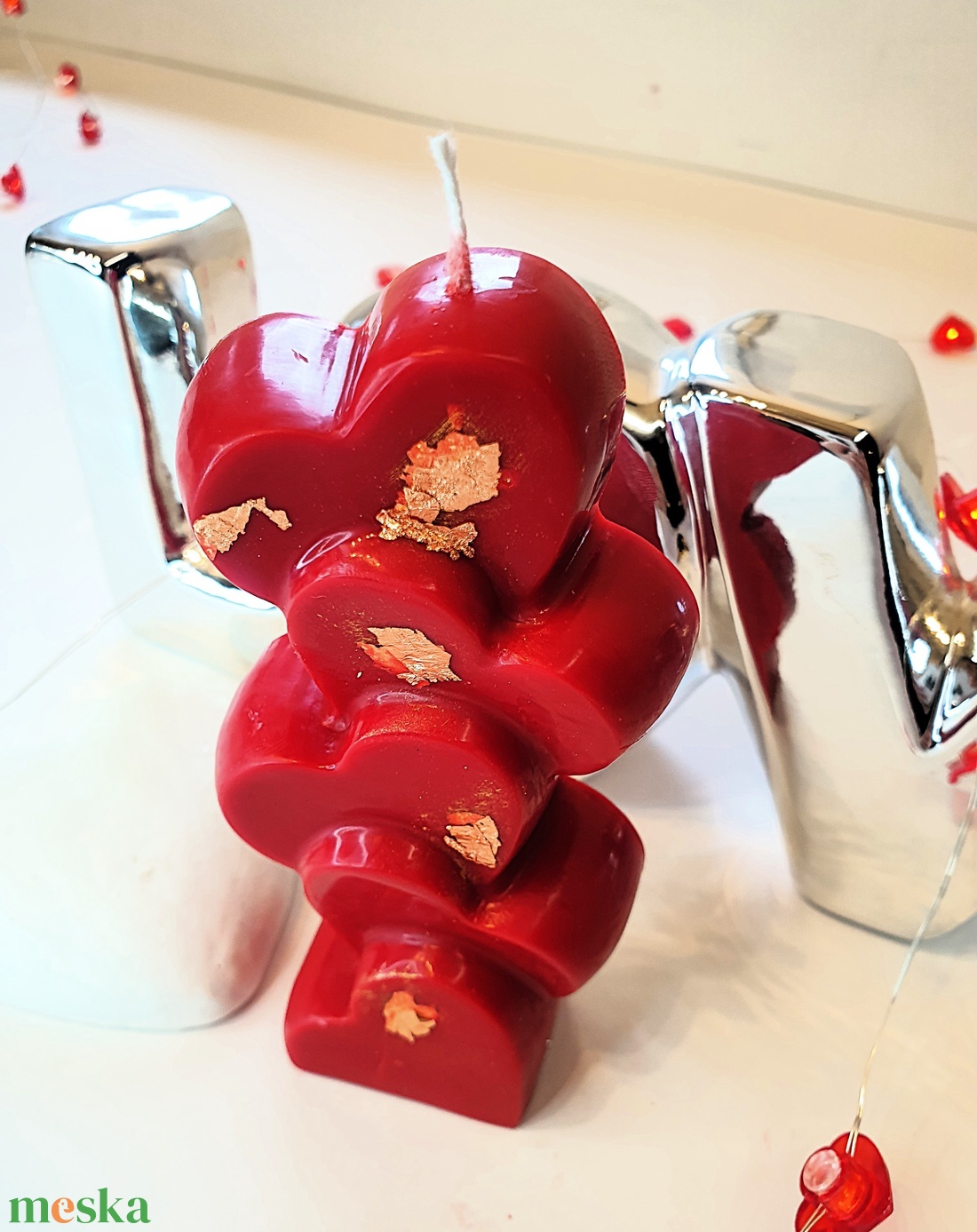 CandlAir Be my Valentine szójaviasz formagyertya - otthon & életmód - gyertya, illat, aroma - gyertya - Meska.hu