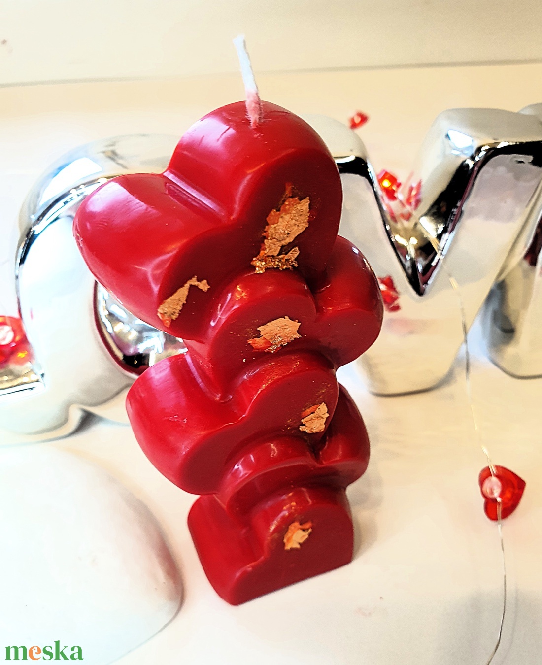 CandlAir Be my Valentine szójaviasz formagyertya - otthon & életmód - gyertya, illat, aroma - gyertya - Meska.hu