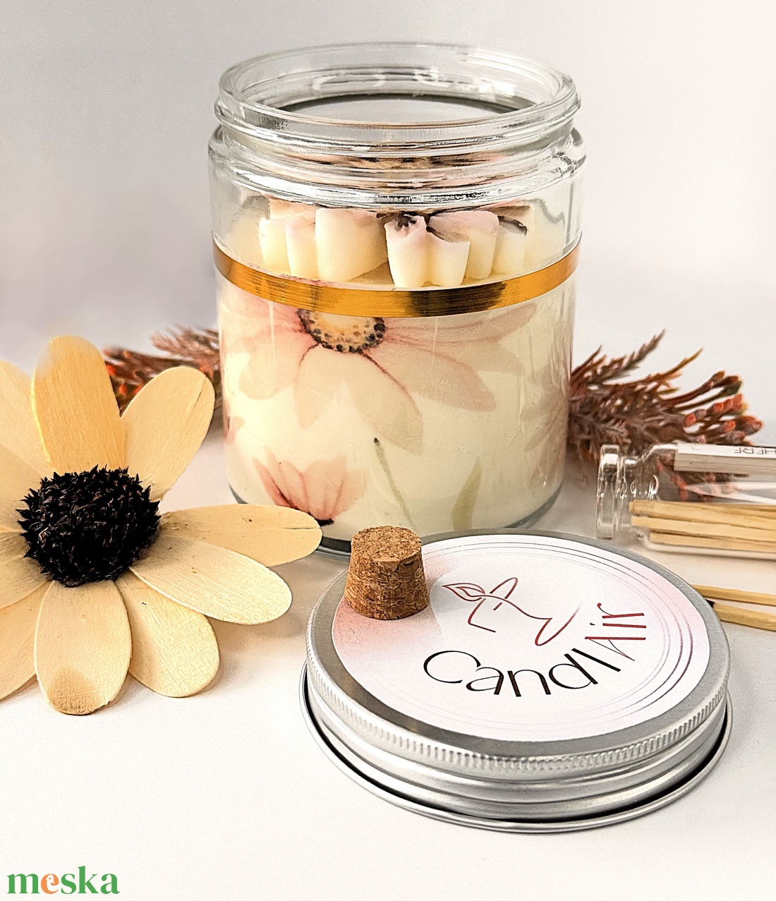 CandlAir Daisy Tőled szebb a világ üvegtégelyes szójaviasz illatgyertya - otthon & életmód - gyertya, illat, aroma - gyertya - Meska.hu CandlAir Daisy Tőled szebb a világ üvegtégelyes szójaviasz illatgyertya - otthon & életmód - gyertya, illat, aroma - gyertya - Meska.hu