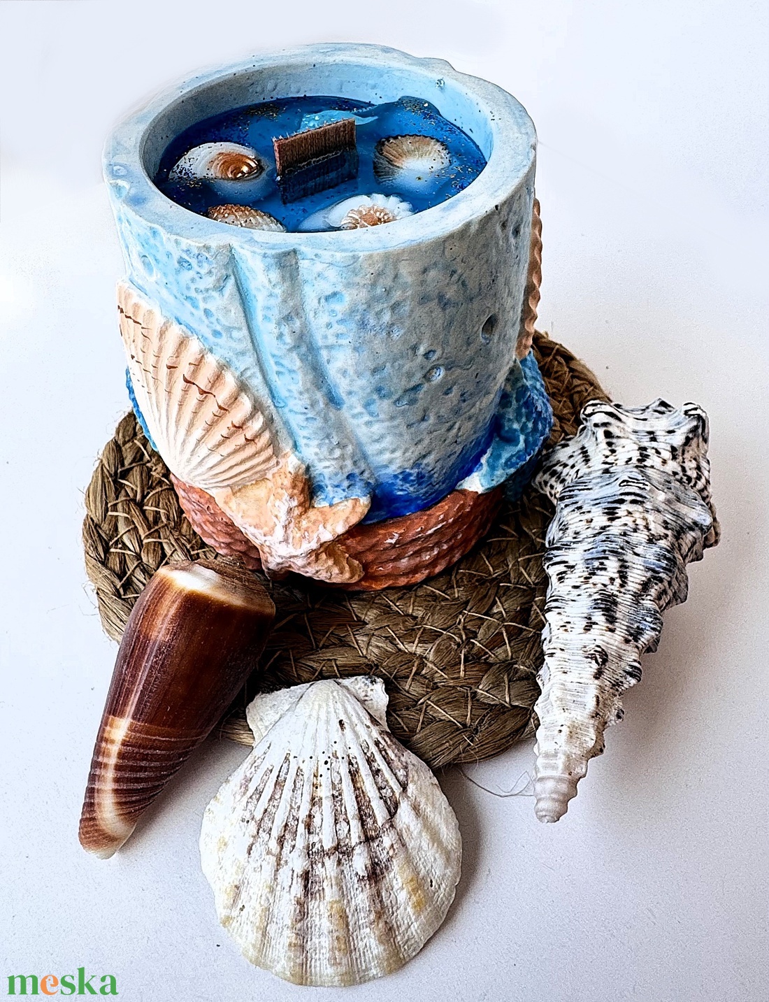 CandlAir Gift of Ocean + Gift of Summer szett - otthon & életmód - gyertya, illat, aroma - gyertya - Meska.hu