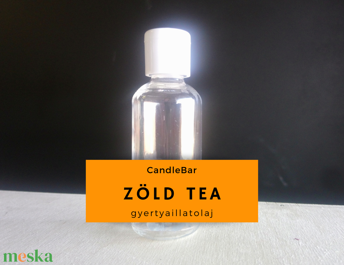 CandleBar Zöld Tea illatolaj gyertya illatosításához 10gr - kellékek & szerszámok - vegyes alapanyag - Meska.hu
