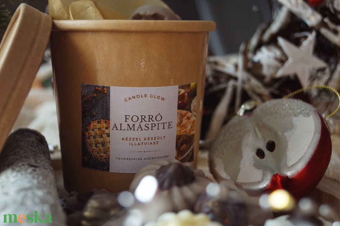 Forró almáspite illatviasz szójaviaszból 100g - otthon & életmód - gyertya, illat, aroma - illatviasz - Meska.hu Forró almáspite illatviasz szójaviaszból 100g - otthon & életmód - gyertya, illat, aroma - illatviasz - Meska.hu