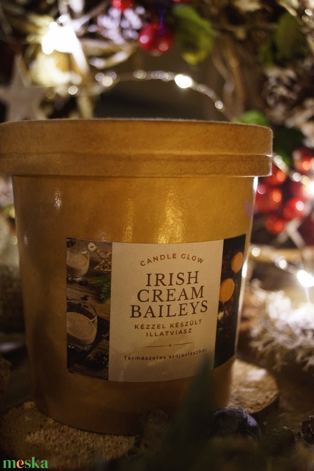 Irish cream Baileys ír krémlikőr illatviasz szójaviaszból karácsonyi kiadás 100g - otthon & életmód - gyertya, illat, aroma - illatviasz - Meska.hu Irish cream Baileys ír krémlikőr illatviasz szójaviaszból karácsonyi kiadás 100g - otthon & életmód - gyertya, illat, aroma - illatviasz - Meska.hu