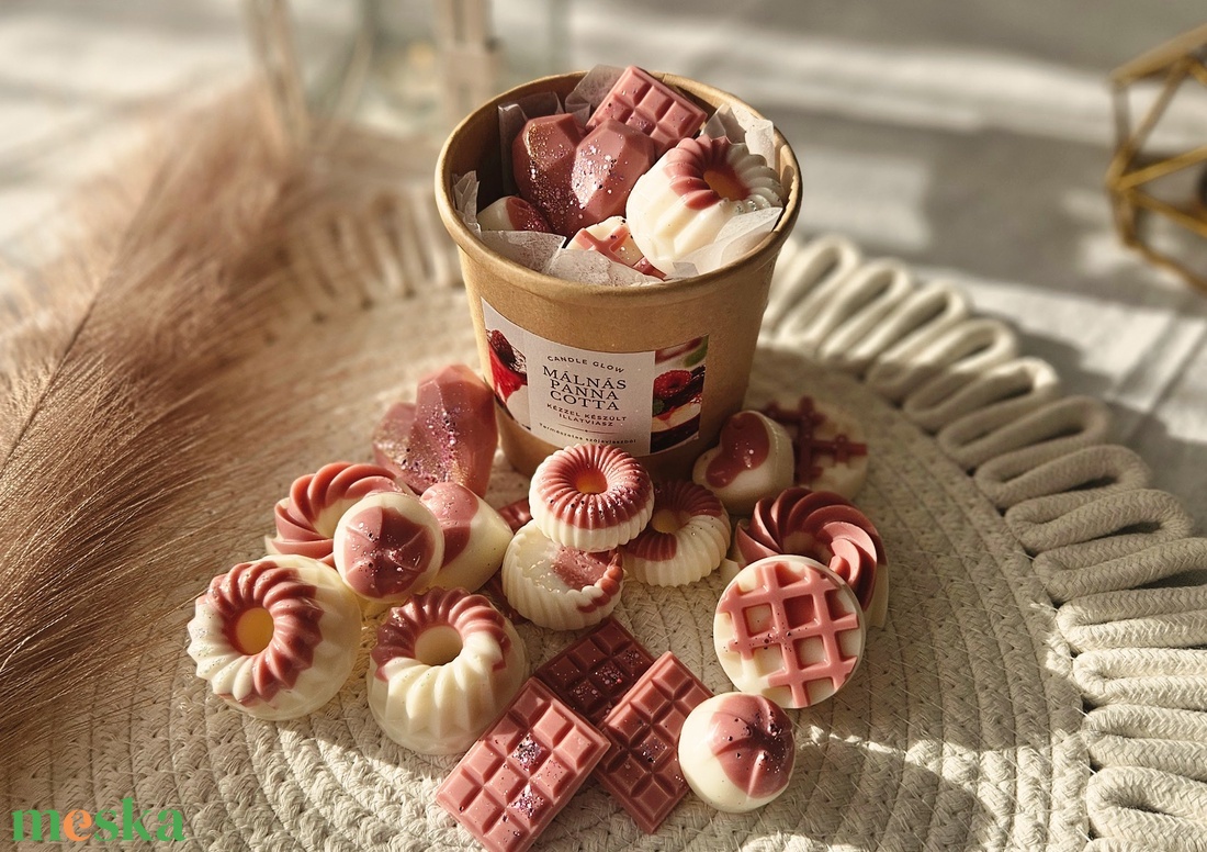 Málnás Panna Cotta Illatviasz 100% természetes szójaviaszból - otthon & életmód - gyertya, illat, aroma - aromalámpa - Meska.hu Málnás Panna Cotta Illatviasz 100% természetes szójaviaszból - otthon & életmód - gyertya, illat, aroma - aromalámpa - Meska.hu
