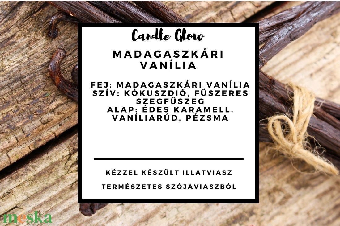 Madagaszkári vanília Illatviasz 100% természetes szójaviaszból - otthon & életmód - gyertya, illat, aroma - aromalámpa - Meska.hu Madagaszkári vanília Illatviasz 100% természetes szójaviaszból - otthon & életmód - gyertya, illat, aroma - aromalámpa - Meska.hu