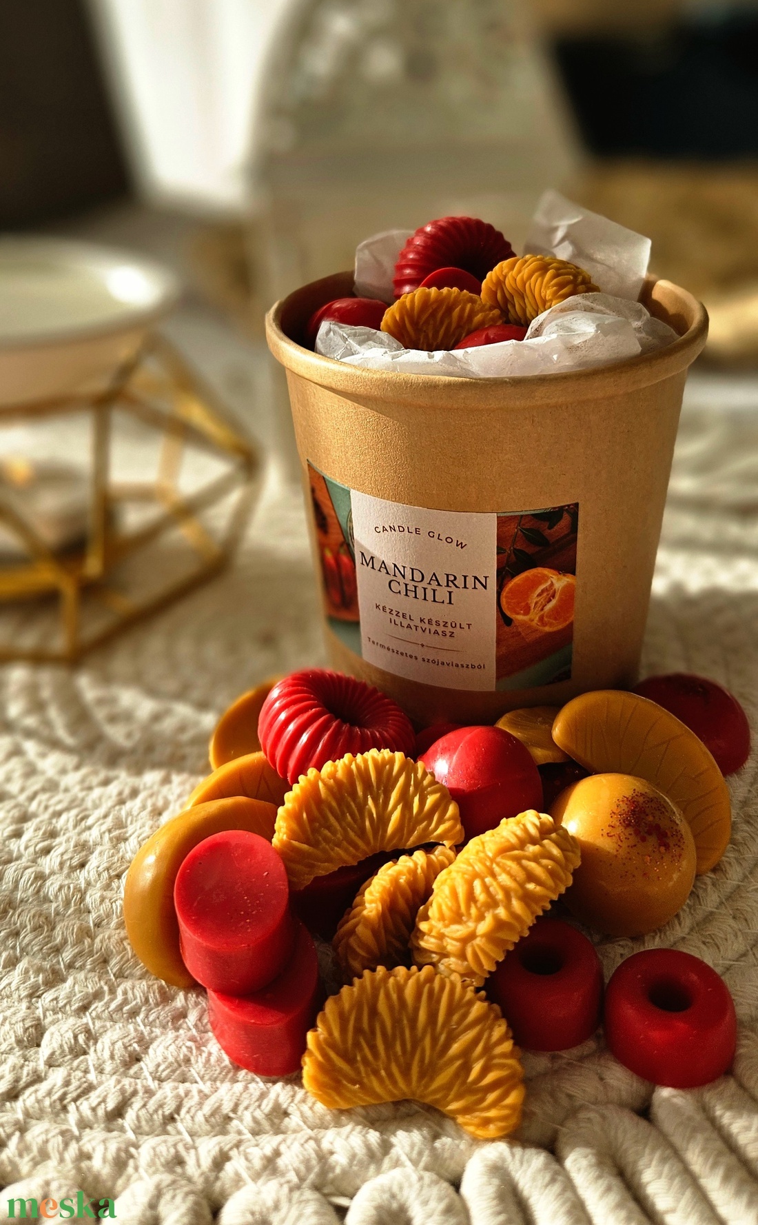 Mandarin chili Illatviasz 100% természetes szójaviaszból - otthon & életmód - gyertya, illat, aroma - aromalámpa - Meska.hu Mandarin chili Illatviasz 100% természetes szójaviaszból - otthon & életmód - gyertya, illat, aroma - aromalámpa - Meska.hu