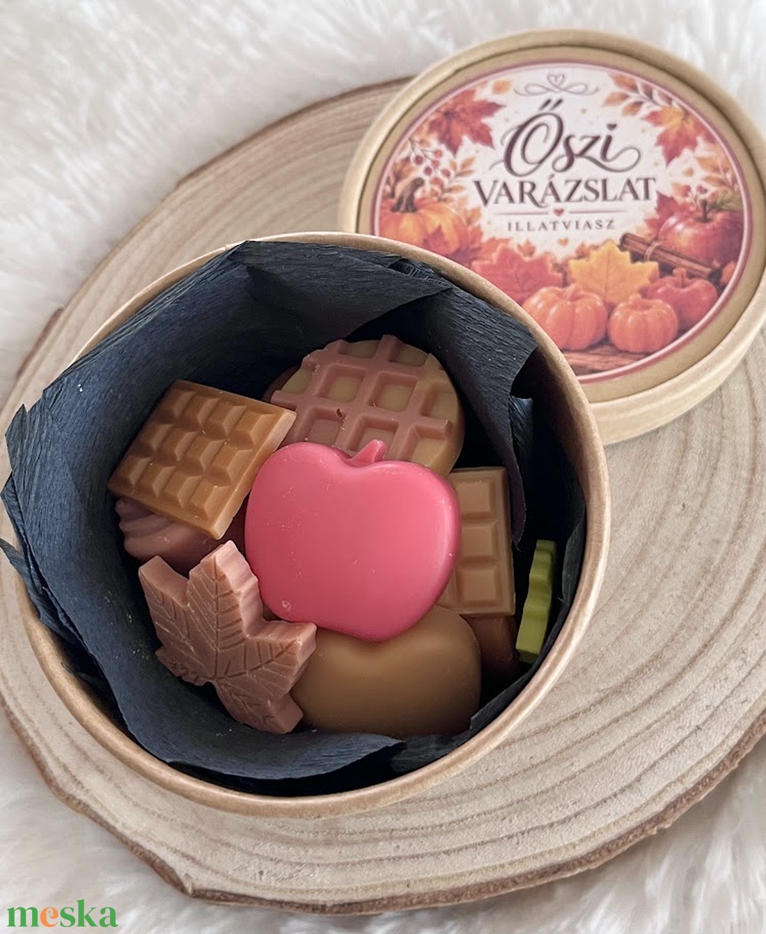 Őszi varázslat illatviasz - otthon & életmód - gyertya, illat, aroma - illatviasz - Meska.hu