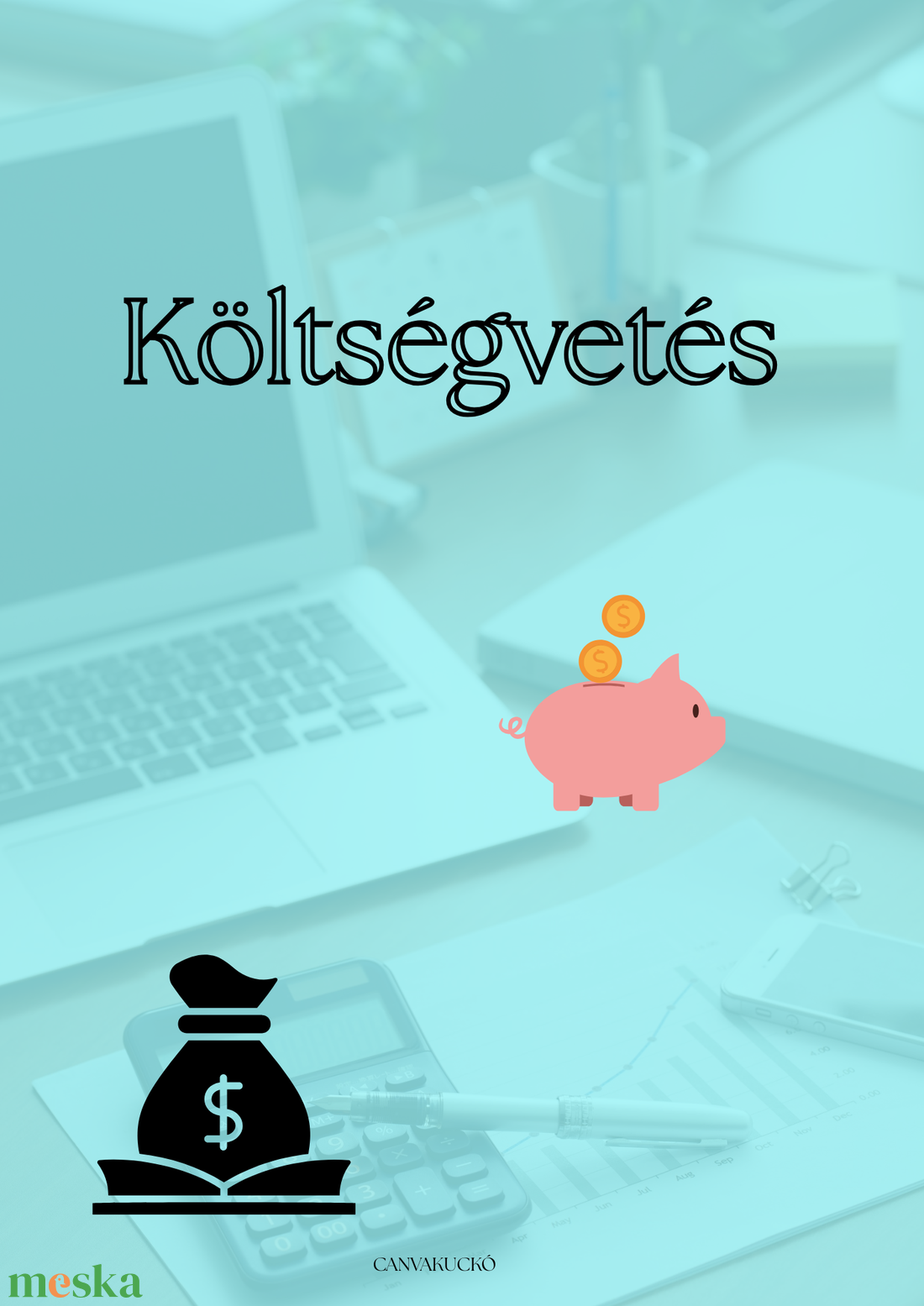 Költségvetés  - otthon & életmód - papír, írószer - naptár & tervező - Meska.hu
