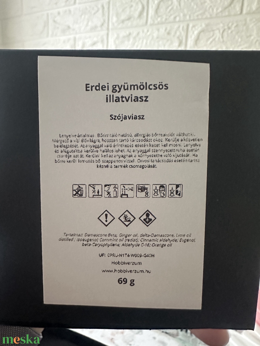 Erdei gyümölcsös illatviasz  - otthon & életmód - gyertya, illat, aroma - illatviasz - Meska.hu
