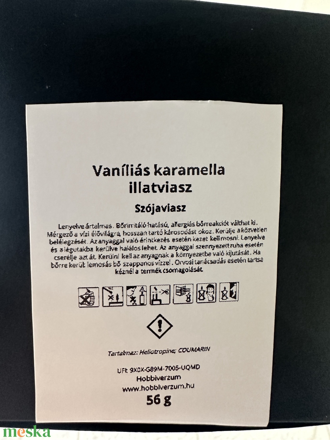 Vaníliás karamella illatviasz  - otthon & életmód - gyertya, illat, aroma - illatviasz - Meska.hu