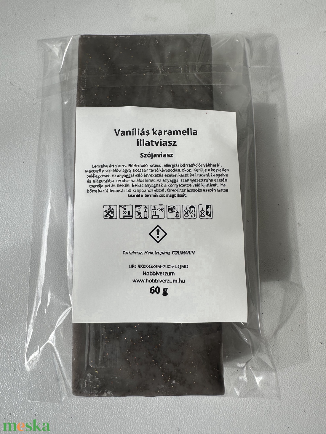 Vaníliás karamella illatviasz  - otthon & életmód - gyertya, illat, aroma - illatviasz - Meska.hu