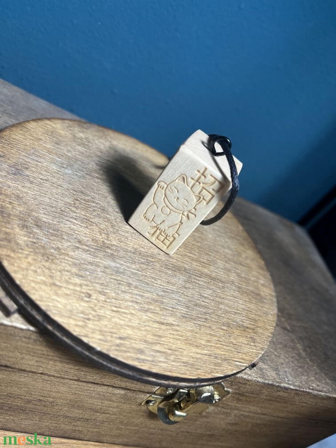 Maneki-neko Talizmán - táska & tok - kulcstartó & táskadísz - táskaakasztó - Meska.hu