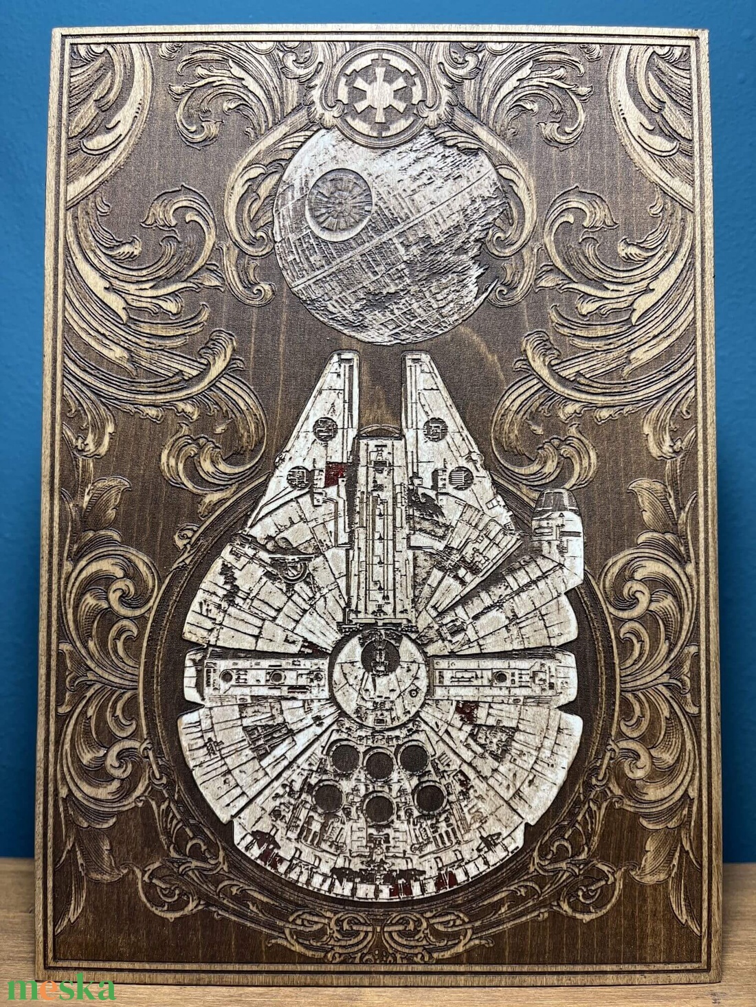 Custom Falcon II - otthon & életmód - dekoráció - fali és függő dekoráció - falra akasztható dekor - Meska.hu