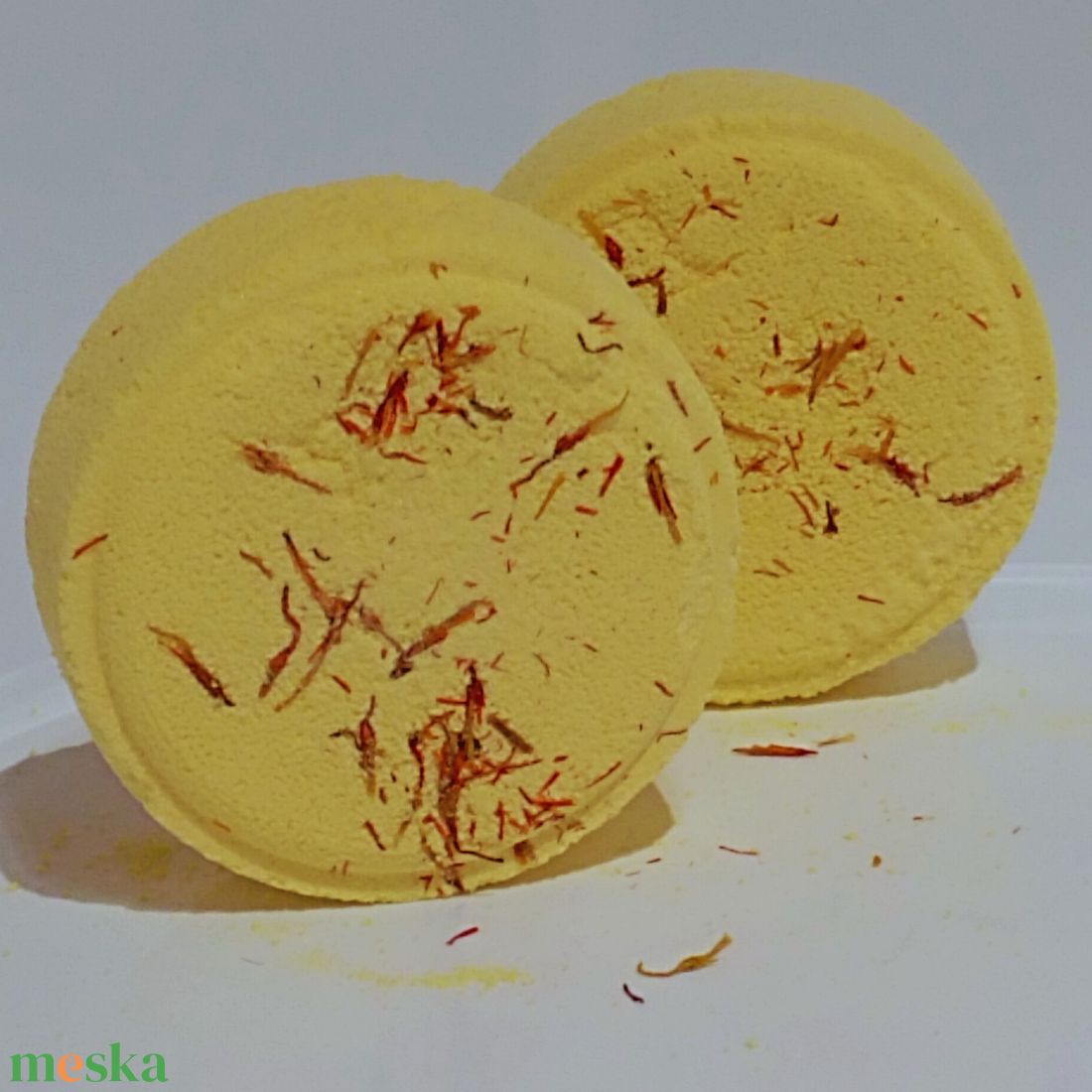 Zuhanygőzölő korong, Napfényes Boldogság  aromaterápiás, illóolaj tartalmú korongok- ajándéknak is tökéletes  - szépségápolás - szappan & fürdés - fürdősó, fürdőgolyó, habfürdő - Meska.hu