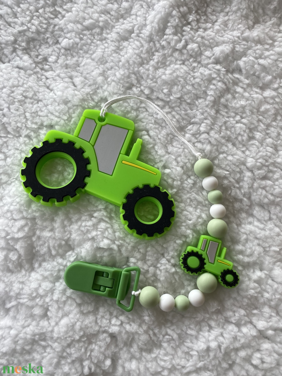 Rágcsalánc - Traktor - játék & sport - 3 éves kor alattiaknak - rágóka - Meska.hu