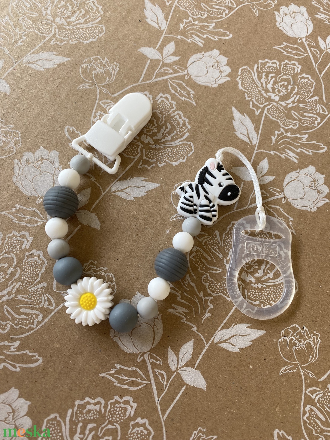 Cumilánc - Zebra - játék & sport - 3 éves kor alattiaknak - rágóka - Meska.hu