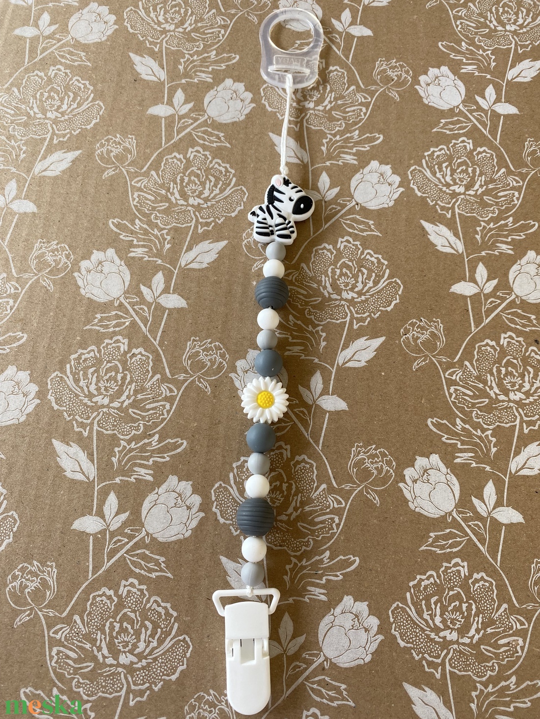 Cumilánc - Zebra - játék & sport - 3 éves kor alattiaknak - rágóka - Meska.hu