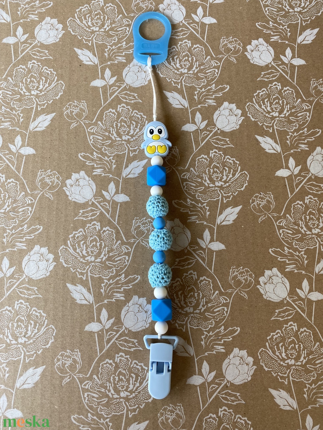 Cumilánc - Pingvin - játék & sport - 3 éves kor alattiaknak - rágóka - Meska.hu