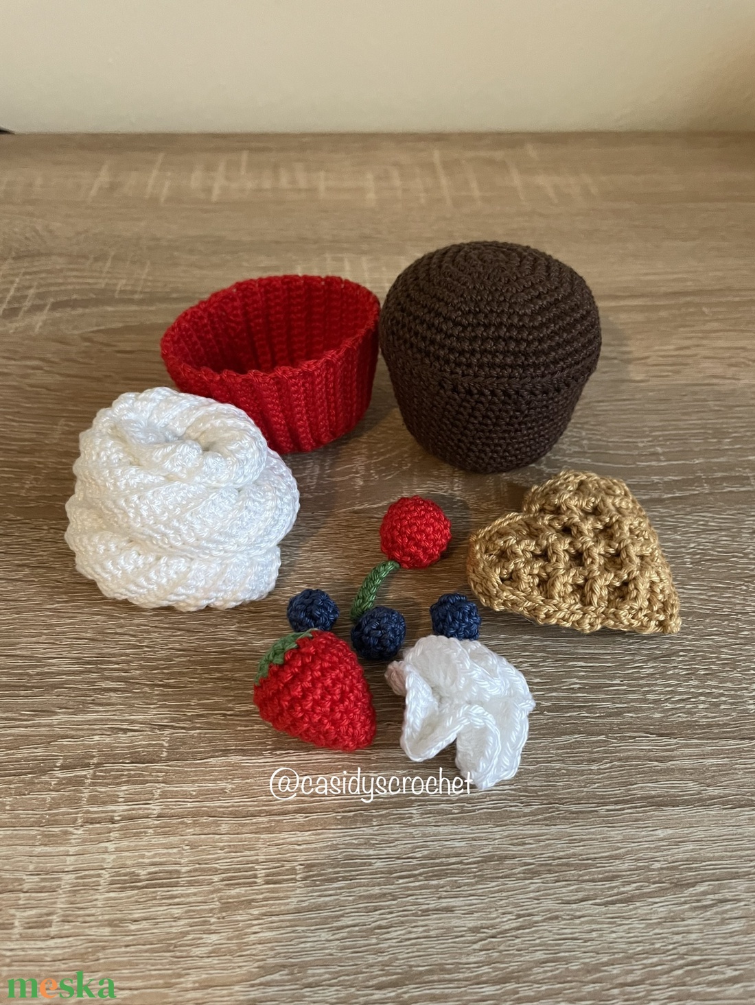 Horgolt muffin és waffel - játék & sport - szerepjáték - Meska.hu Horgolt muffin és waffel - játék & sport - szerepjáték - Meska.hu