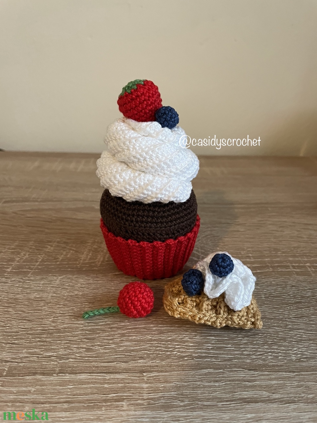 Horgolt muffin és waffel - játék & sport - szerepjáték - Meska.hu Horgolt muffin és waffel - játék & sport - szerepjáték - Meska.hu