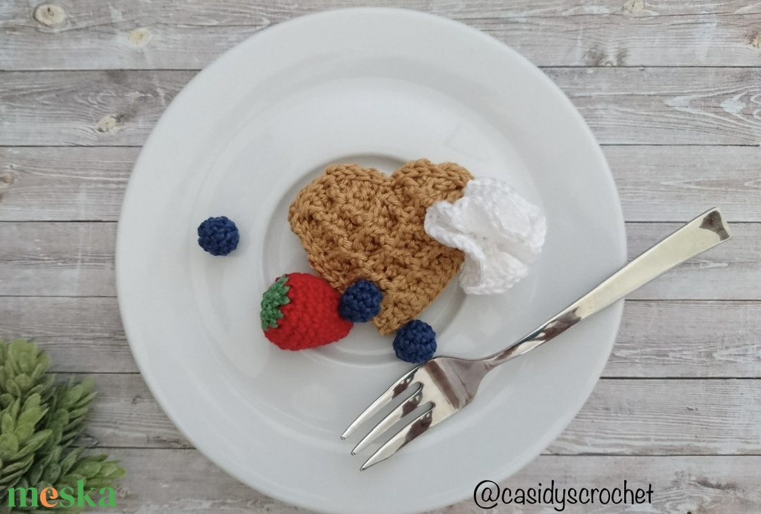 Horgolt muffin és waffel - játék & sport - szerepjáték - Meska.hu Horgolt muffin és waffel - játék & sport - szerepjáték - Meska.hu