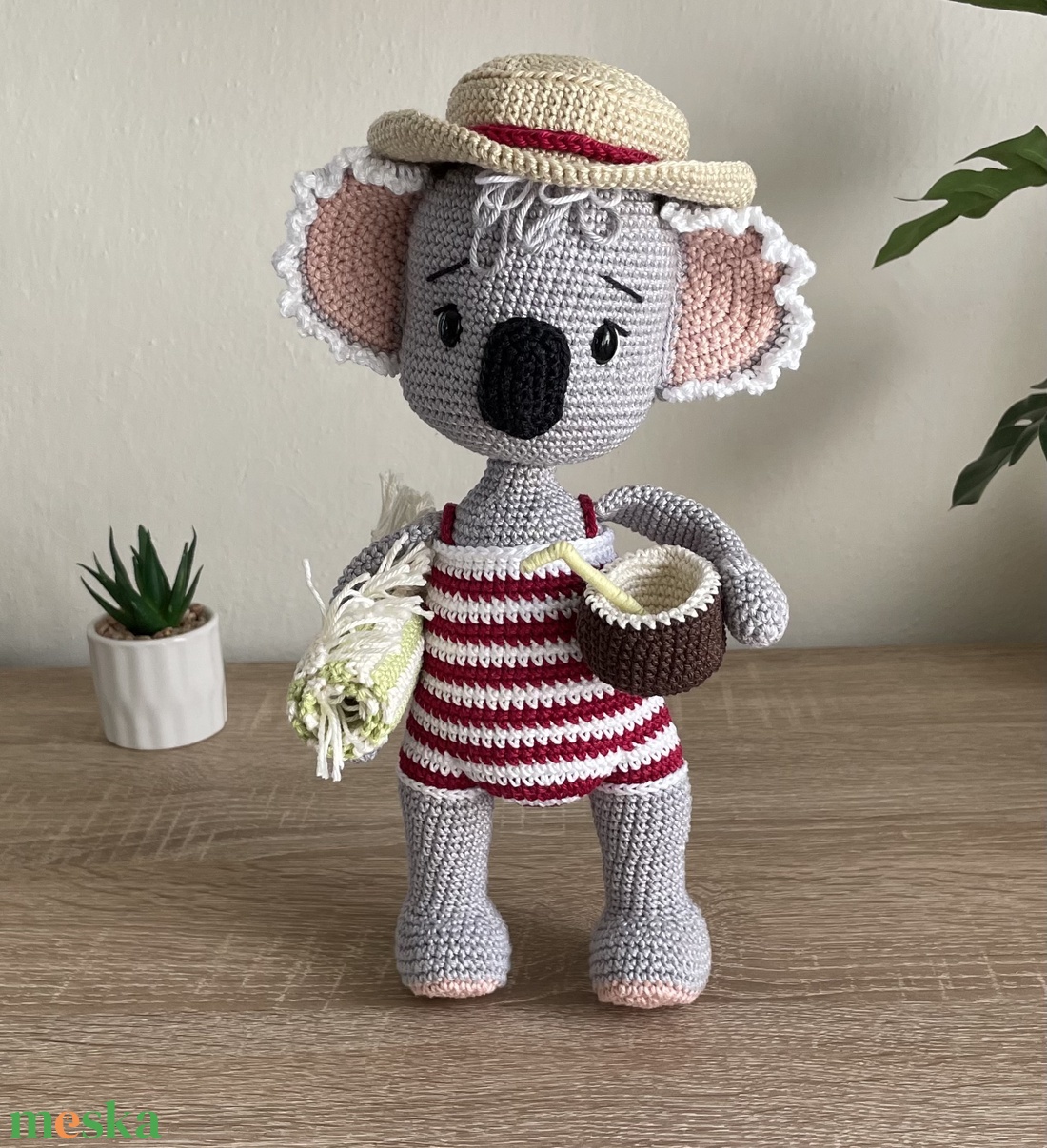 Horgolt koala - játék & sport - plüssállat & játékfigura - más figura - Meska.hu Horgolt koala - játék & sport - plüssállat & játékfigura - más figura - Meska.hu
