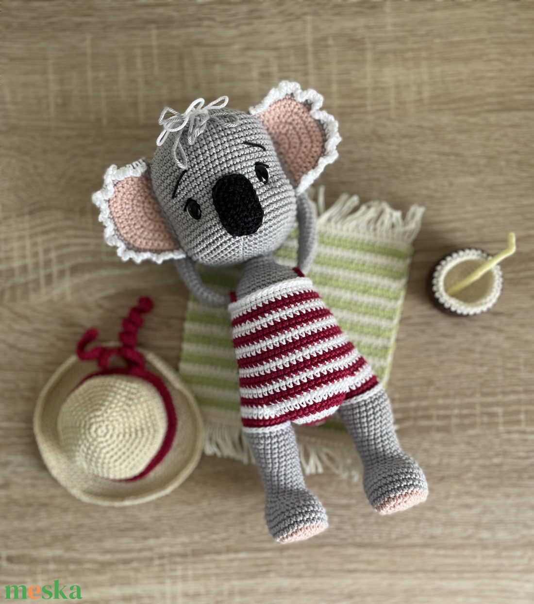 Horgolt koala - játék & sport - plüssállat & játékfigura - más figura - Meska.hu Horgolt koala - játék & sport - plüssállat & játékfigura - más figura - Meska.hu