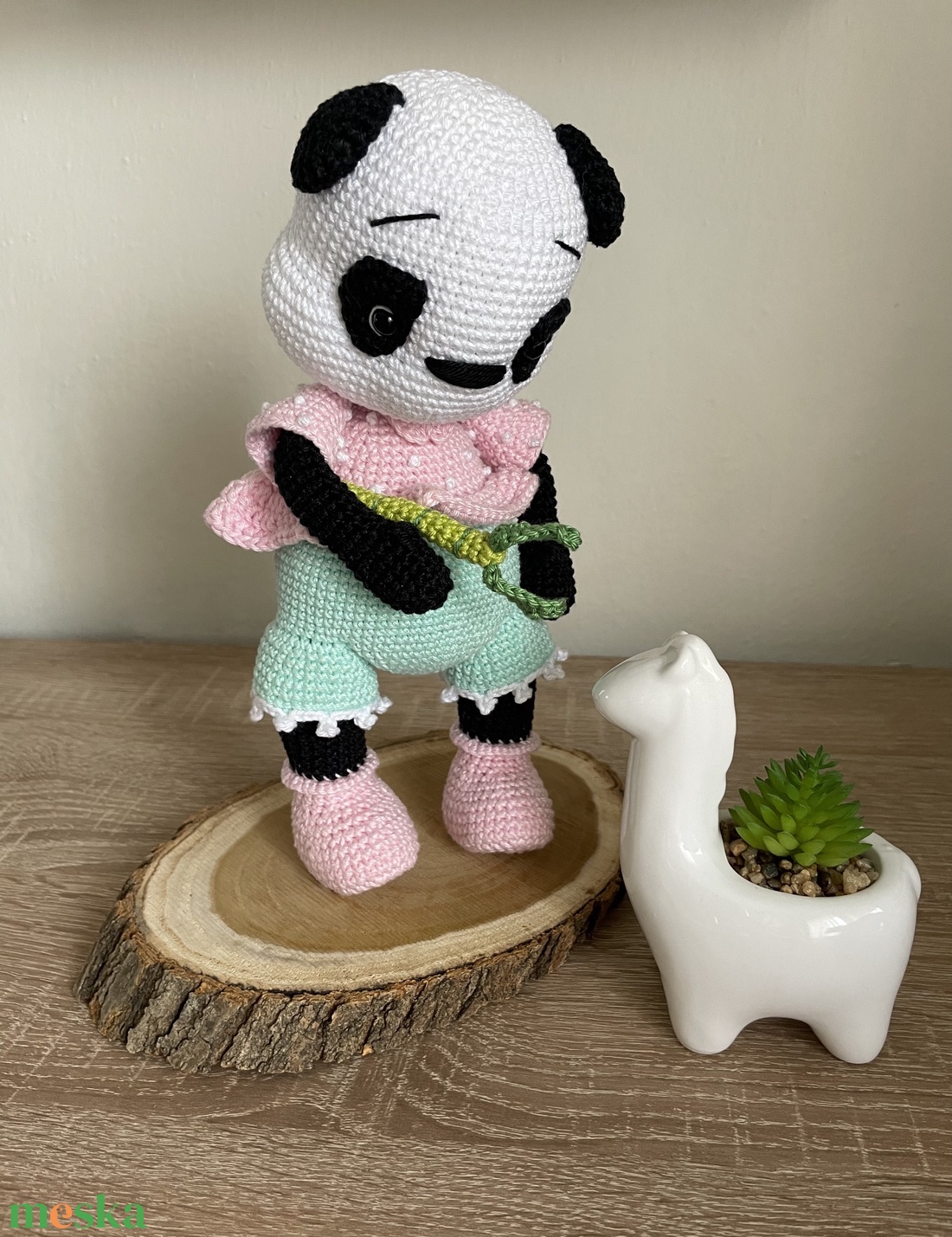 Horgolt panda maci - játék & sport - plüssállat & játékfigura - maci - Meska.hu Horgolt panda maci - játék & sport - plüssállat & játékfigura - maci - Meska.hu