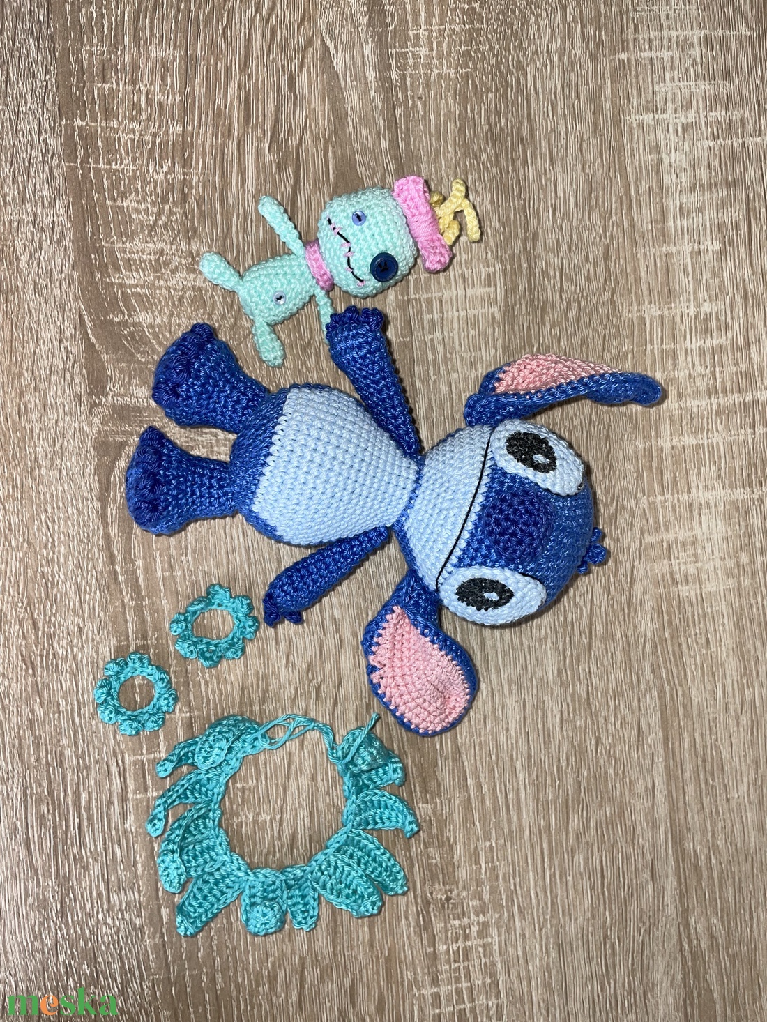 Horgolt Stitch - játék & sport - plüssállat & játékfigura - más figura - Meska.hu Horgolt Stitch - játék & sport - plüssállat & játékfigura - más figura - Meska.hu