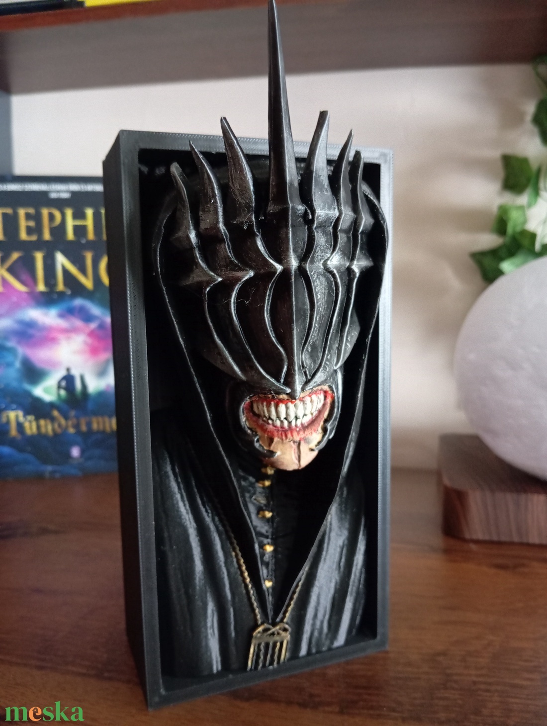 Sauron Gyűrűk ura könyvtámasz  -  - Meska.hu