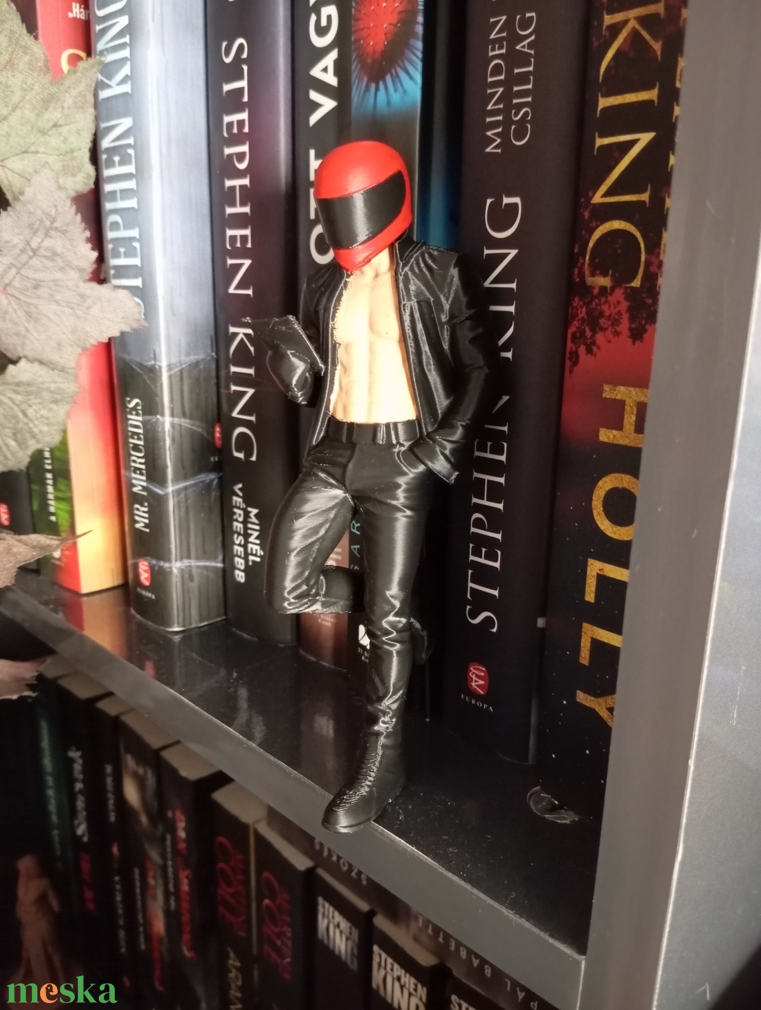 Motoros könyves polc dísz és dekor  - otthon & életmód - dekoráció - asztal és polc dekoráció - könyvszobor - Meska.hu