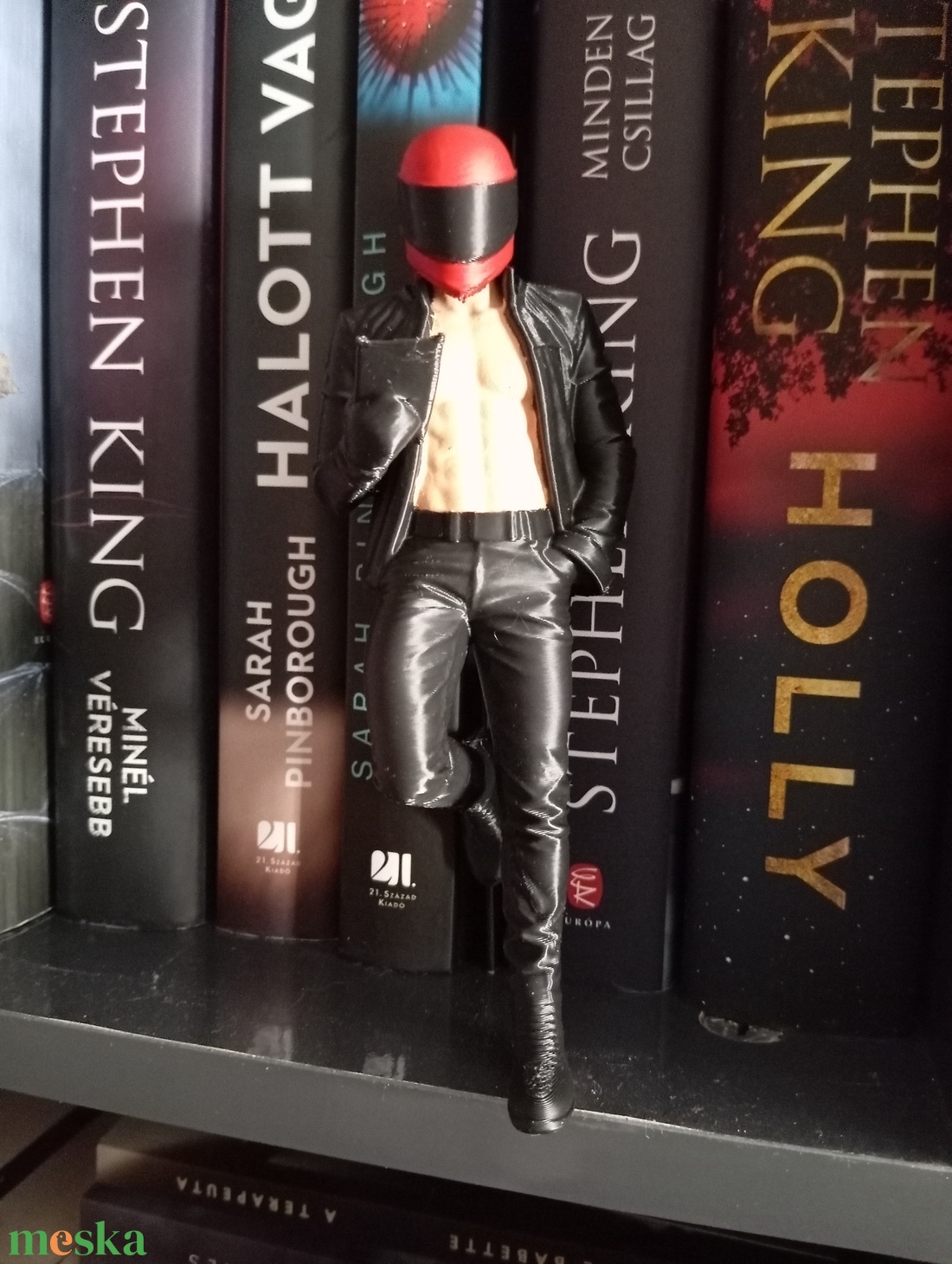 Motoros könyves polc dísz és dekor  - otthon & életmód - dekoráció - asztal és polc dekoráció - könyvszobor - Meska.hu