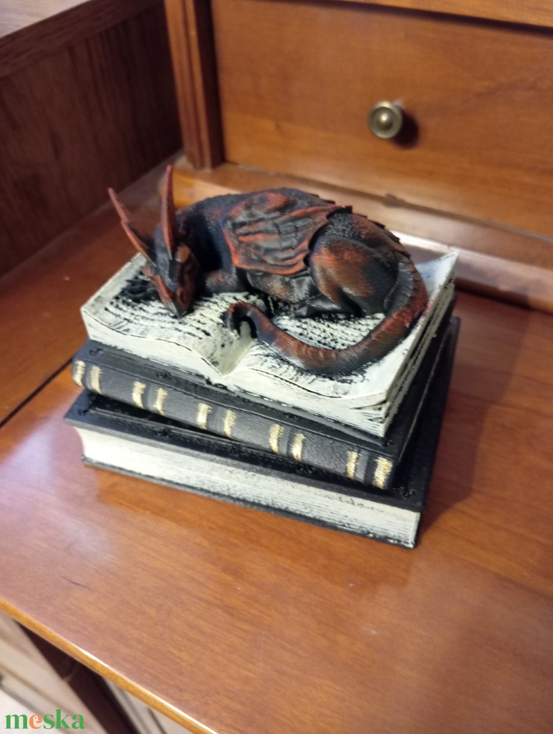 Sárkányos tároló doboz  -  - Meska.hu