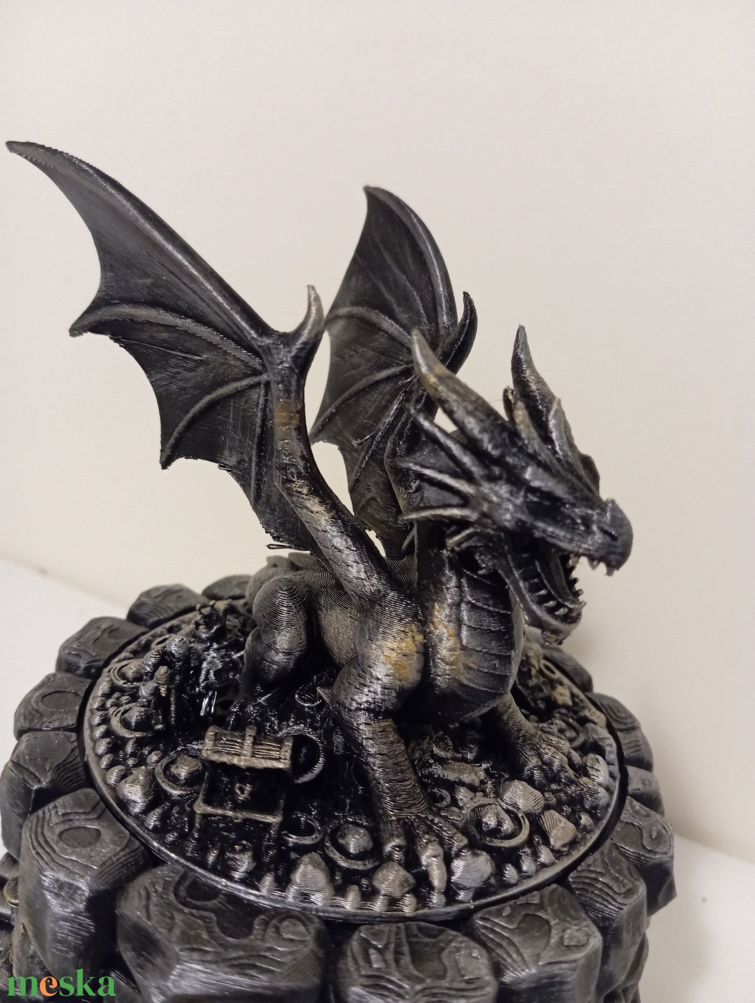 Sárkányos persely  - otthon & életmód - dekoráció - asztal és polc dekoráció - asztaldísz - Meska.hu