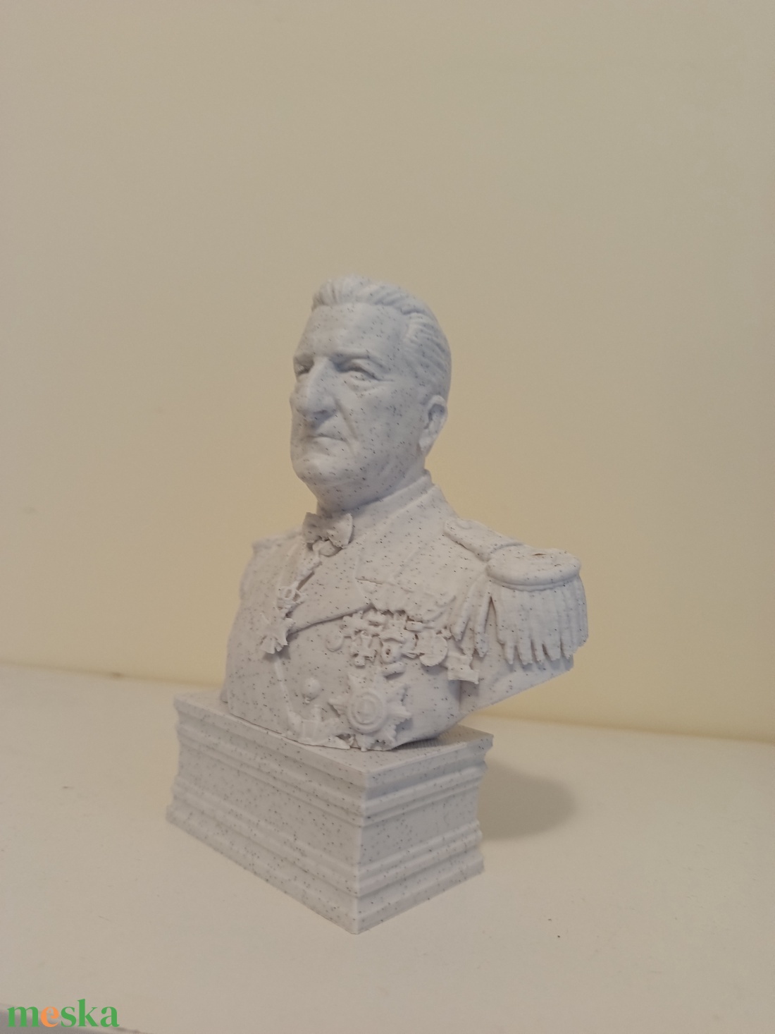 Retro Horthy Miklós mellszobor  - otthon & életmód - dekoráció - asztal és polc dekoráció - asztaldísz - Meska.hu
