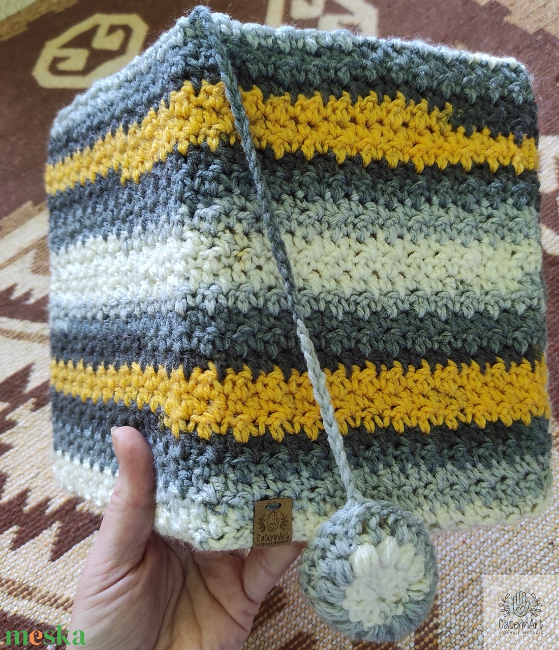 'Kincses könyv' horgolt könyvborító - könyv & zene - könyvjelző - Meska.hu