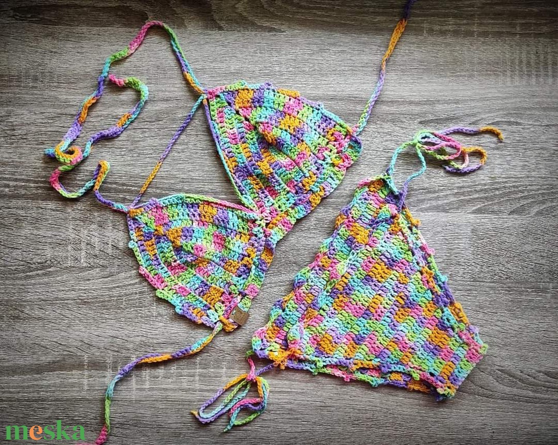 Sicilia horgolt bikini szett - ruha & divat - női ruha - fürdőruha & fehérnemű - Meska.hu Sicilia horgolt bikini szett - ruha & divat - női ruha - fürdőruha & fehérnemű - Meska.hu
