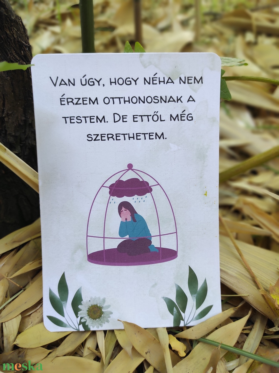 TESTI MESÉK - önbizalom fejlesztő kártyák nőknek - játék & sport - táblajáték és kártyajáték - kártya - Meska.hu