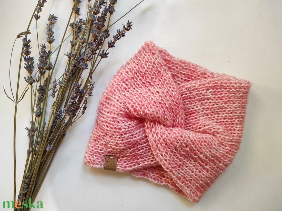 LAZAC kötött fülvédő  - ruha & divat - sál, sapka, kendő - fejpánt - Meska.hu