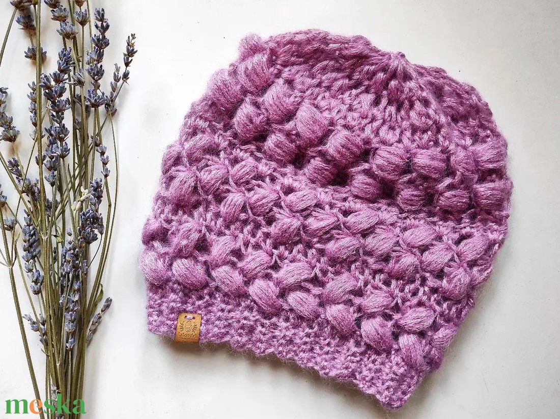 RÓZSAKERT horgolt sapka  - ruha & divat - sál, sapka, kendő - sapka - Meska.hu RÓZSAKERT horgolt sapka  - ruha & divat - sál, sapka, kendő - sapka - Meska.hu