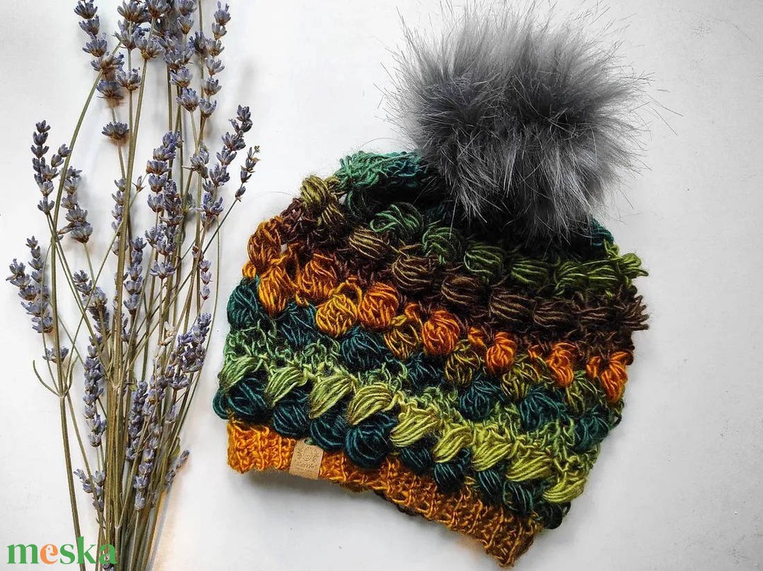 ERDŐ horgolt sapka - ruha & divat - sál, sapka, kendő - sapka - Meska.hu