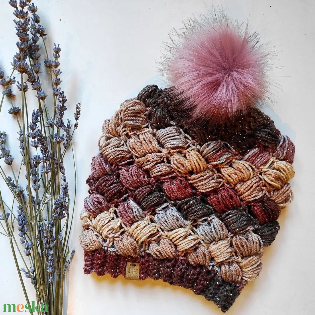 BARLANG horgolt sapka - ruha & divat - sál, sapka, kendő - sapka - Meska.hu