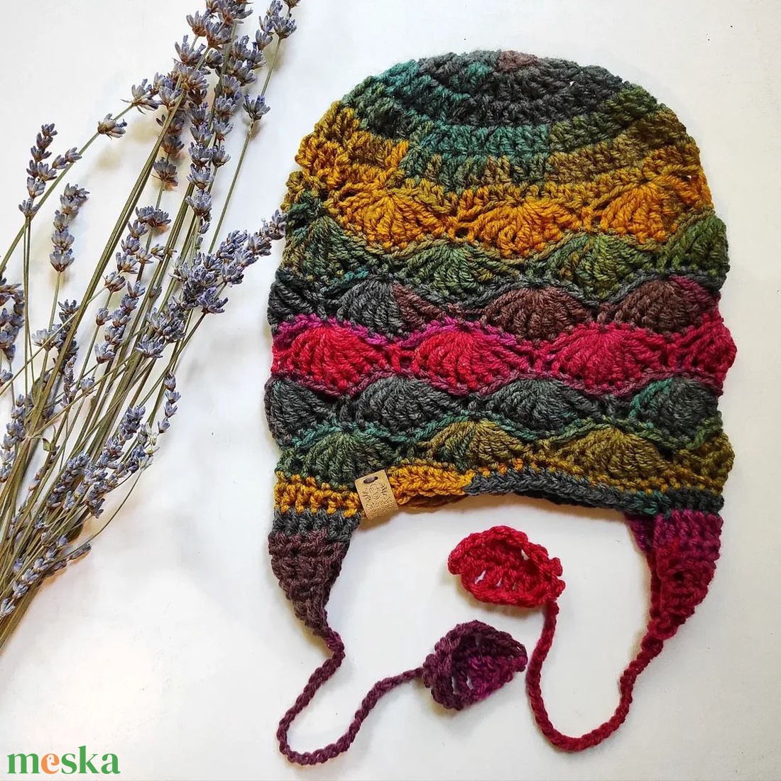 MOHA horgolt sapka - ruha & divat - sál, sapka, kendő - sapka - Meska.hu