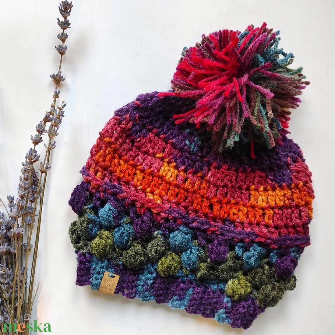 Reni sapkája - ruha & divat - sál, sapka, kendő - sapka - Meska.hu