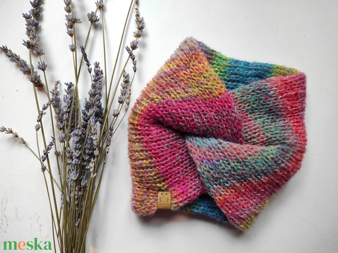 CSODAORSZÁG kötött fülvédő - ruha & divat - sál, sapka, kendő - fejpánt - Meska.hu