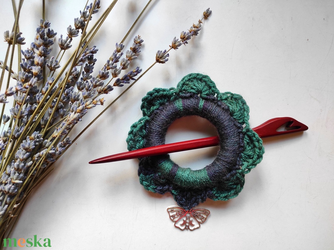 AURORA hajtű  - esküvő - hajdísz - hajtű - Meska.hu