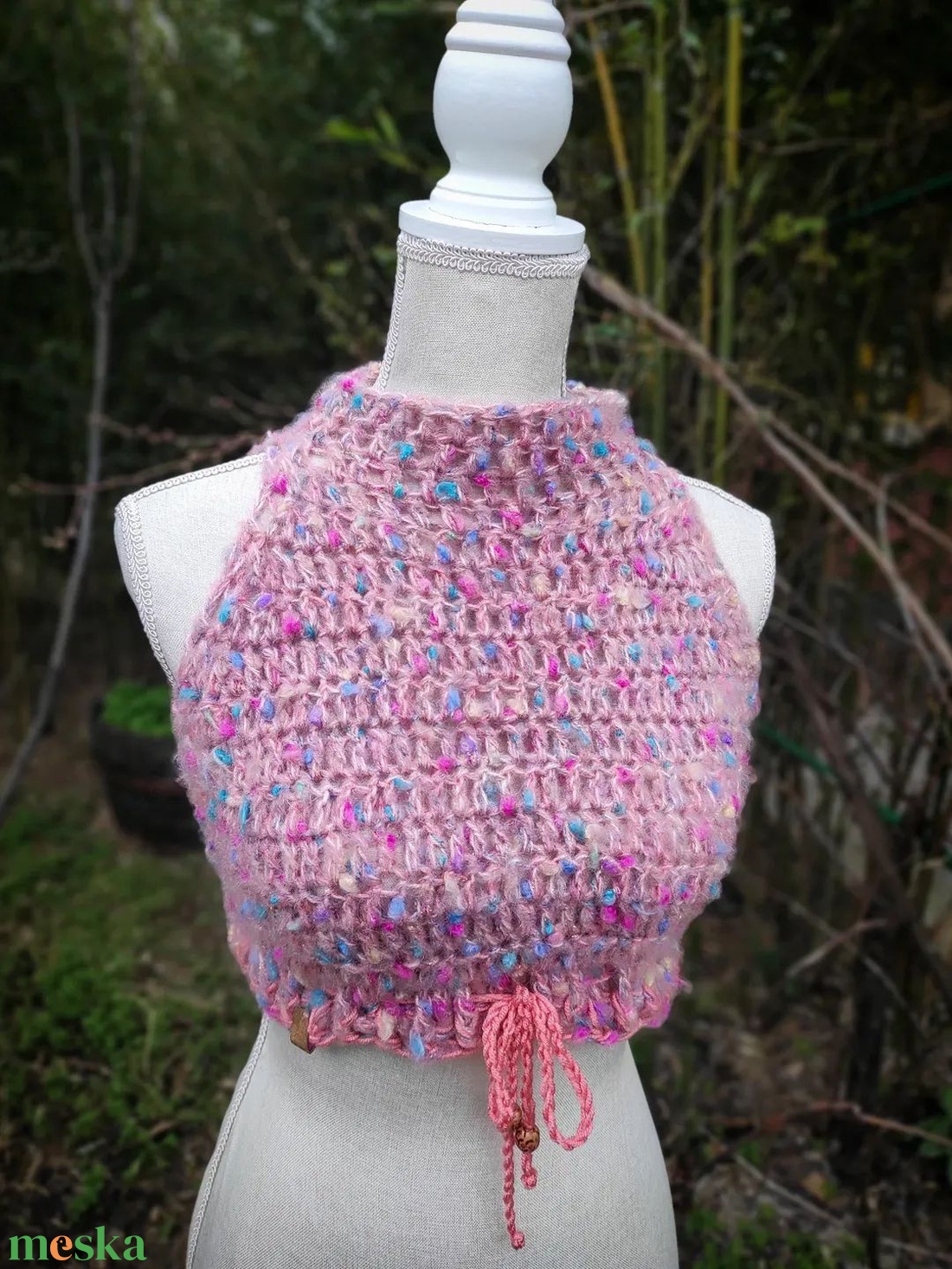 VATTACUKOR horgolt mellény  - ruha & divat - női ruha - mellény - Meska.hu