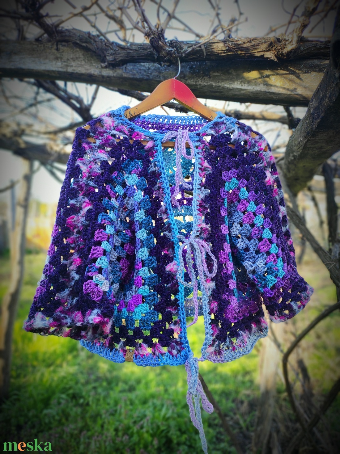 GYÖNGYIKE horgolt felső  - ruha & divat - női ruha - póló, felső - Meska.hu