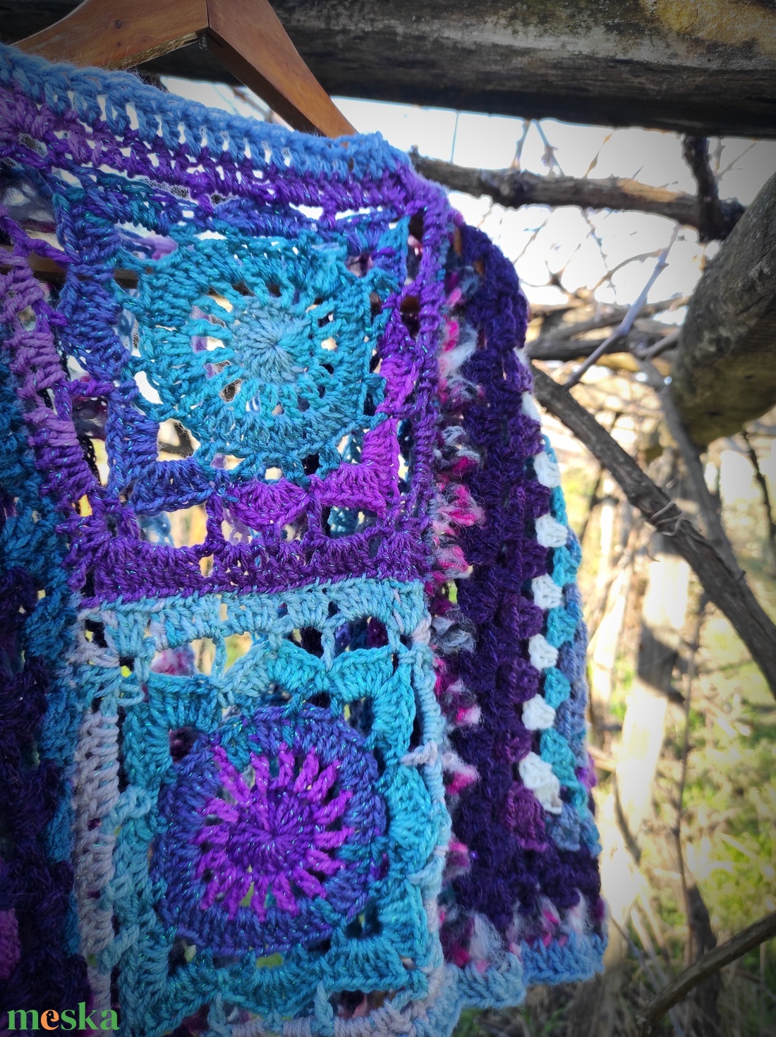 GYÖNGYIKE horgolt felső  - ruha & divat - női ruha - póló, felső - Meska.hu