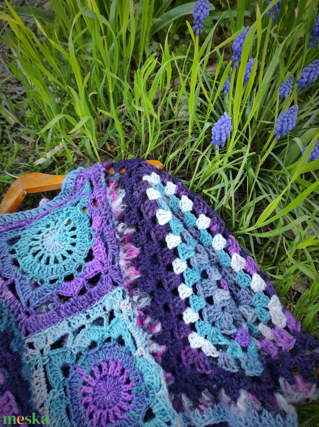 GYÖNGYIKE horgolt felső  - ruha & divat - női ruha - póló, felső - Meska.hu